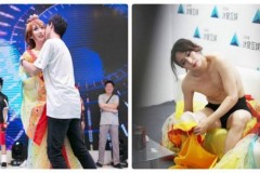 “Chàng” showgirl xinh đẹp đến mức bị “cưỡng hôn” ngay trên sân khấu