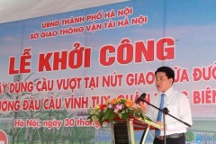 Hà Nội: Khởi công xây dựng cầu vượt nút giao Cổ Linh - Vĩnh Tuy