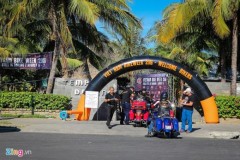 Hàng trăm xe phân khối lớn hội tụ tại Đà Nẵng