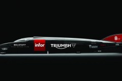 Xe hai bánh 1.000 mã lực của Triumph lăm le lập kỷ lục thế giới