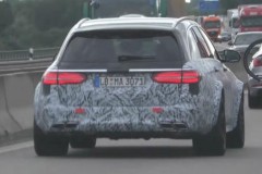 Hé lộ video quay lén Mercedes-AMG E63 Estate Black Series