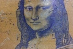 "Há hốc mồm" với những kiệt tác vẽ lên bàn của các cao thủ học đường