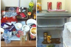 Lễ tân nhà nghỉ khóc thét vì đôi nam nữ ăn sạch đồ rồi bỏ trốn