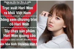 Liên tiếp 'vướng' scandal, Hari Won bị cộng đồng mạng kêu gọi tẩy chay