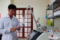 Máy chữa vết thương không cần kháng sinh