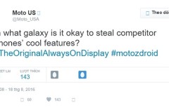 Motorola “tố” Samsung vay mượn tính năng Always On