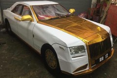 Sự thật về chiếc Rolls Royce mạ vàng gây xôn xao cộng đồng mạng