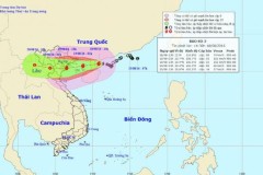 Cơn bão số 3 sẽ quét qua Hà Nội