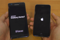 Đọ tốc độ giữa iPhone 6s và Galaxy Note 7