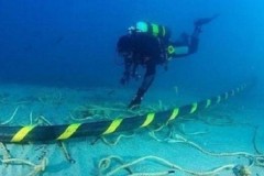 Hàn xong cáp quang biển AAG sau 20 ngày bị đứt