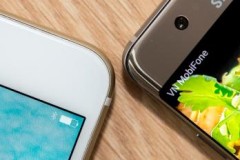 Hình ảnh so sánh thiết kế và hoàn thiện: Note 7 và iPhone 6s Plus