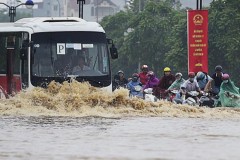 Miền Bắc mưa dông, nguy cơ sạt lở đất tại vùng núi