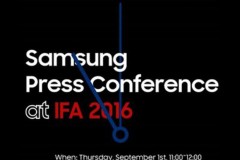 Samsung gửi thư mời ra mắt Gear S3 vào ngày 01 tháng 9