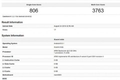 Smartphone lạ Xiaomi Mido lộ điểm số Geekbench và thông số cấu hình