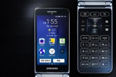 Smartphone vỏ sò Galaxy Folder 2 trong loạt ảnh thực tế