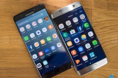 So sánh thiết kế Samsung Galaxy Note 7 và Galaxy S7 Edge