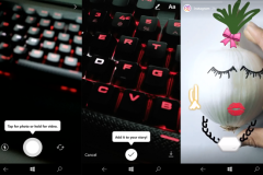 Tính năng Instagram Stories đã đến với người dùng W10 Mobile