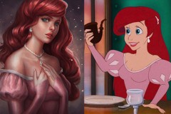 Bất ngờ khi công chúa Disney, Thủy thủ mặt trăng đổi sang phong cách gợi cảm