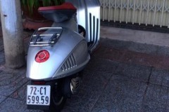 Siêu tay ga Vespa 946 sở hữu biển "khủng" tại Vũng Tàu