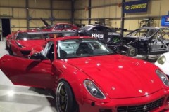 Ferrari 599 GTB được độ drift chuyên nghiệp đầu tiên trên thế giới