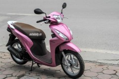 Cận cảnh Honda Vision 2016 phiên bản màu hồng giá 30 triệu đồng