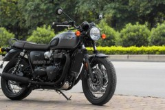 Cận cảnh Triumph Bonneville T120 Black 2017 đầu tiên tại Việt Nam