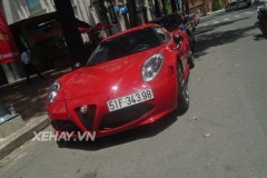 Sài Gòn: Hàng hiếm Alfa Romeo 4C Launch Edition xuất hiện trên phố