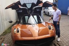 Siêu xe Pagani Huayra hơn 80 tỷ của Minh Nhựa về Việt Nam
