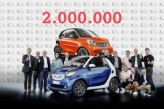 Smart cán mốc bán ra 2 triệu xe trên toàn thế giới