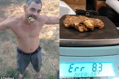 Nhặt được cục vàng hiếm trị giá 1,5 tỷ đồng