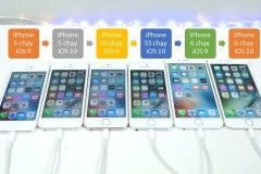 So sánh tốc độ iOS 10 vs 9.3.5 trên tất cả các phiên bản iPhone