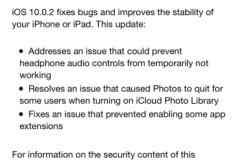 Apple phát hành iOS 10.0.2: sửa lỗi tai nghe Lightning và văng ứng dụng Photos