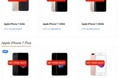 Cẩm nang chọn mua iPhone 7 bản 32GB, 128GB hay 256GB