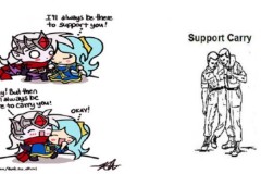 Carry và support bóc mẽ lẫn nhau – câu chuyện muôn thủa