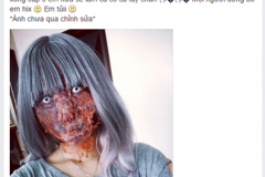 Chưa đến Halloween nhưng cô gái này đã khiến không ít người phải "khóc thét"