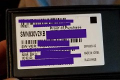 Dấu hiệu nhận biết Note 7 được đổi mới tại Mỹ