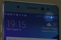 Galaxy Note 7 chuẩn có đèn báo pin màu xanh lá cây