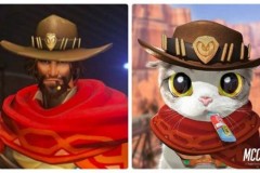 Game thủ Overwatch “hú hét” với các hero phiên bản...mèo