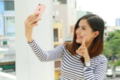 Hình ảnh selfie chụp từ camera 7 MP của iPhone 7 Plus