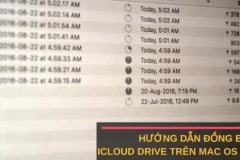 Hướng dẫn đồng bộ hóa Destop và thư mục Documents lên iCloud Drive trên macOS Sierra
