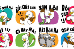 Kích hoạt bộ sticker tiếng việt "siêu bựa" trên Facebook