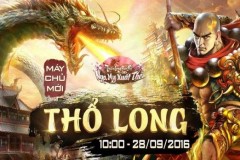 Lần đầu tiên TLBB3D Mobile phá bỏ mọi giới hạn với máy chủ mới Thổ Long