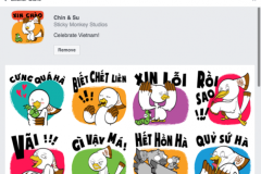 Mời tải về Chin & Su, bộ sticker Facebook dành riêng cho Việt Nam