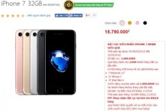Rộn ràng giá xách tay và chương trình khuyến mãi đặt trước iPhone 7