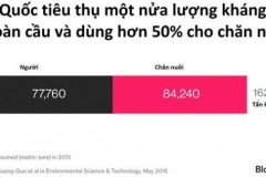 Thịt lợn Trung Quốc là nguyên nhân khiến nhiều người chết vì nhờn thuốc kháng sinh