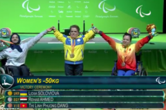 VĐV cử tạ nữ giành huy chương thứ 2 tại Paralympic cho đoàn Việt Nam