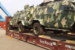 Xe quân sự chống đạn IAG 4x4 Guardian Tactical bất ngờ xuất hiện tại đất cảng