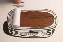 Xé rách tờ giấy A4, giấy không hỏng mà thành tác phẩm nghệ thuật