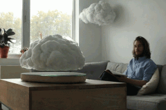 Choáng ngợp với công nghệ cơn bão âm nhạc lơ lửng