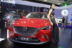 Mẫu crossover Mazda CX-3 gây chú ý tại triển lãm